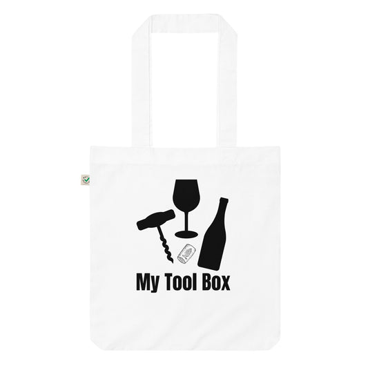 "Tool Box" - Organic fashion tote bag